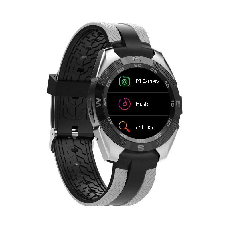 

Manufacture Android IOS smart watch heart rate monitor, Blue;black;red;silver