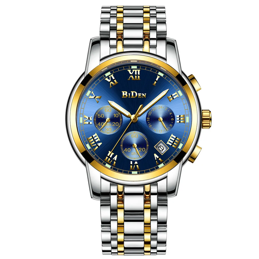 

High quality Biden 0060 business custom chronograph movement quartz wrist watch