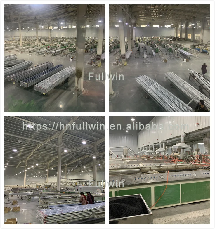 China manufacturer laminated wholesale with lower price 70mm upvc window sash pvc hollow profiles