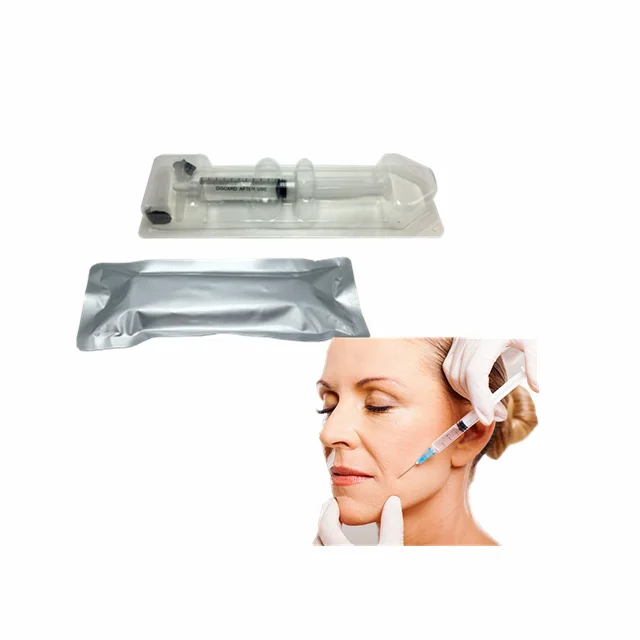 

10cc medical surgery cosmetics filler hyaluronic acid for nose humping injection, Transparent