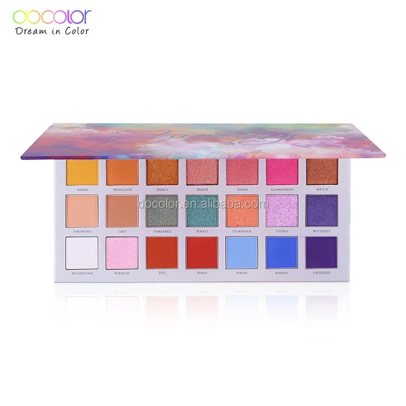 

Brand Docolor Y2104 high quality 24 color beautiful new model colorful eyeshadow palette