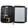Vintage Zippered A4 Leather Portfolio Compendium