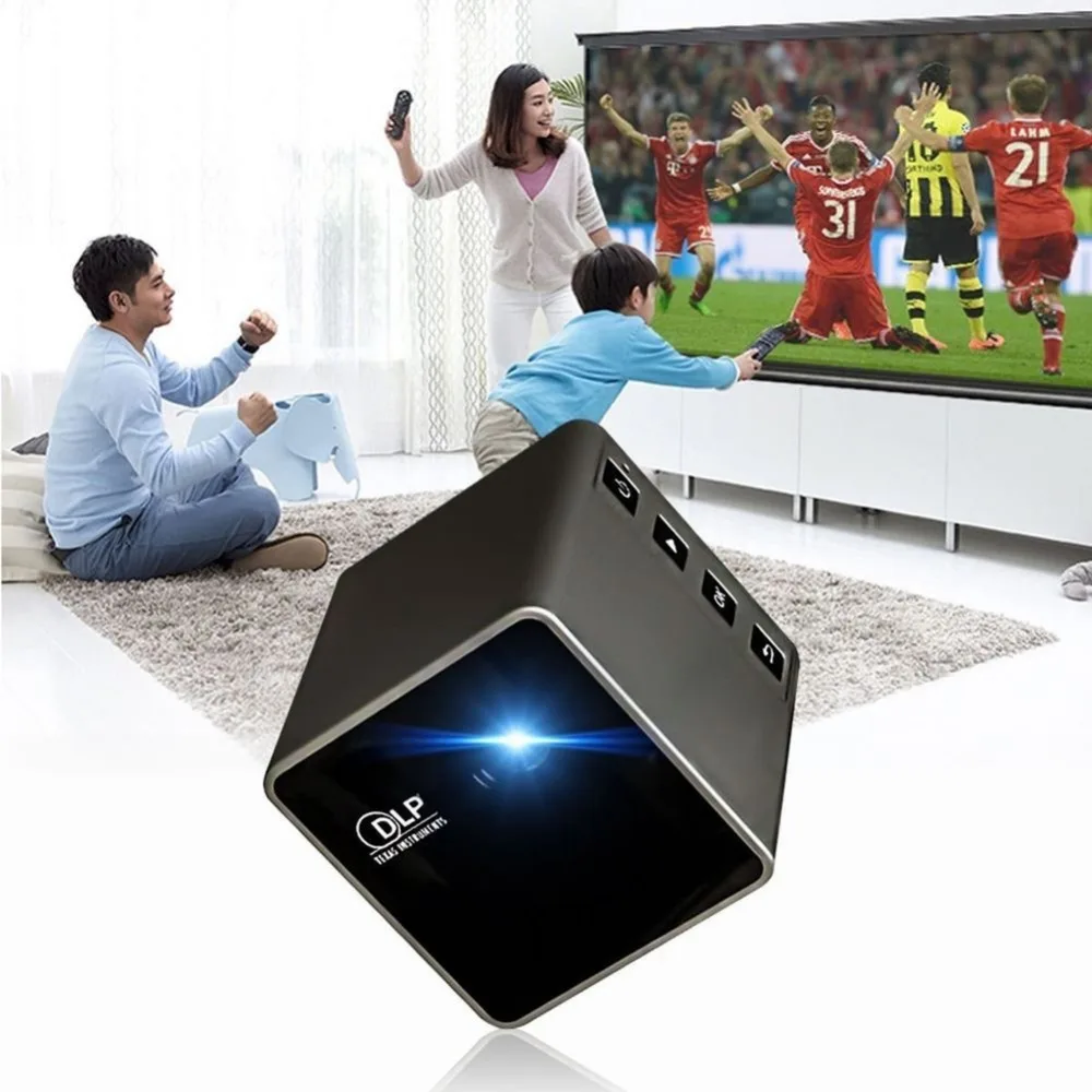 

Mini LED projector supports high definition 1080P portable home mini cinema projector P1, N/a
