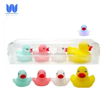 flashing bath ducks