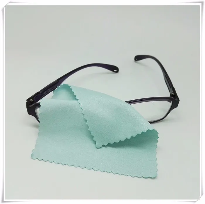 Custom Logo Black Microfiber Glass Lens Screen Eyeglasses Cleaning Polishing Cloth Buy