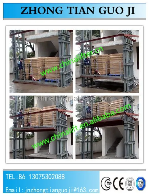 Guide Rail Lift/warehouse Cargo Lift Elevator/rail Roll Forming Machine
