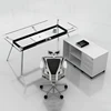 glass executive desk modern wooden computer tables buy furniture from china