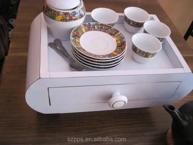 Fine Porcelain Ethiopian Art Traditional Coffee Set 12 Pieces Buy Ethiopian Coffee Sets