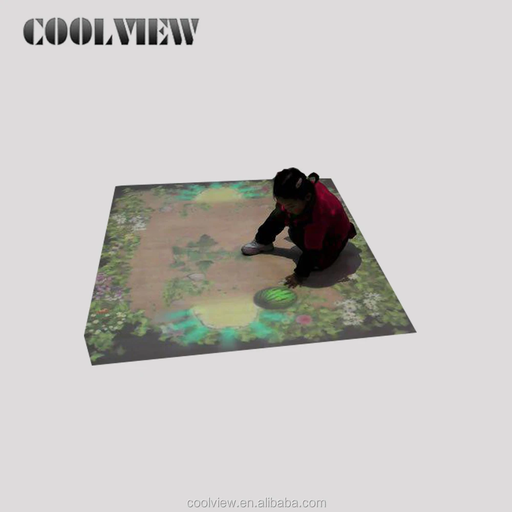 

1024*768 pixels entertainment advertising custom size CE certificate interactive floor projector