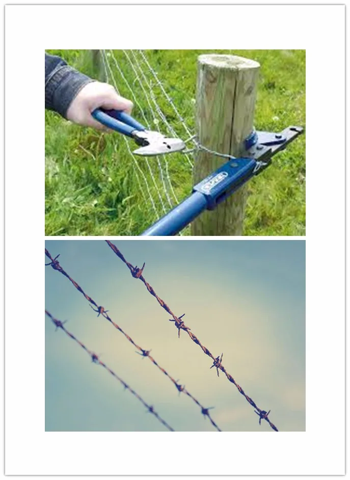 Outil De Serrage De Fil Barbelé Avec Poignée De Serrage, Tendeur De Fil De Clôture Pour Clôture De Jardin