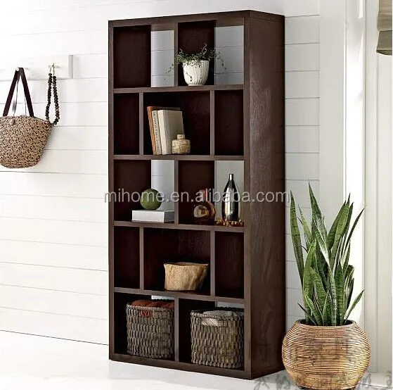 Bookcase Shelf Tall Wood Effect Shelves 