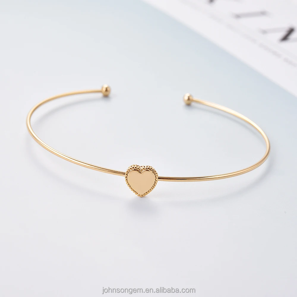 simple gold bracelet