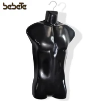 

White Male Torso Mannequin with Hook