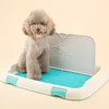 High Quality Indoor Dog Toilet With Plastic Wall