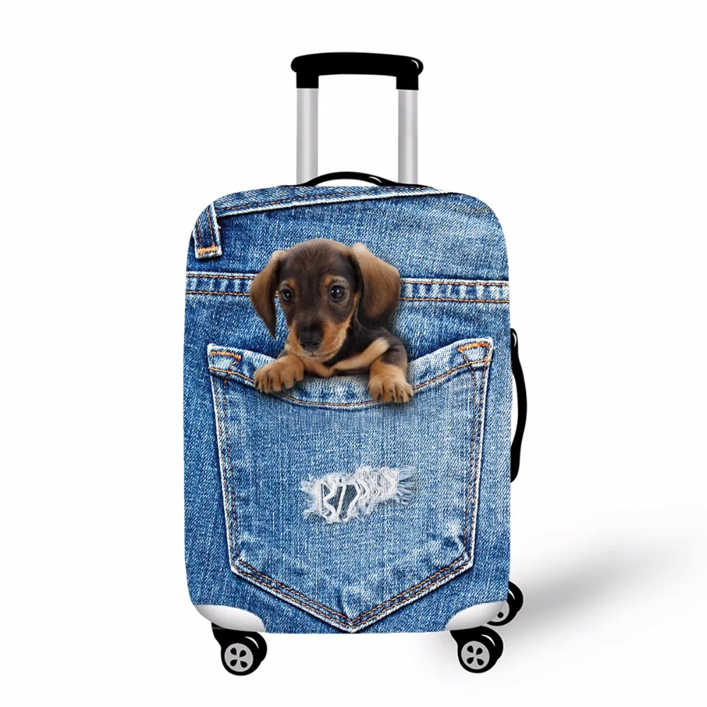 

ONE2 design new high quality spandex custom dog luggage bag cover, Full printing color