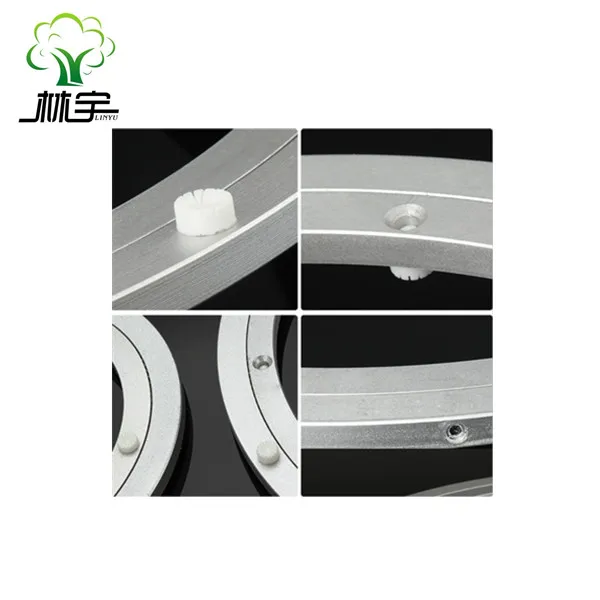 
Cast Aluminium Lazy Susan Bearings From Small Size 120mm To The Largest 1000mm Diameter 