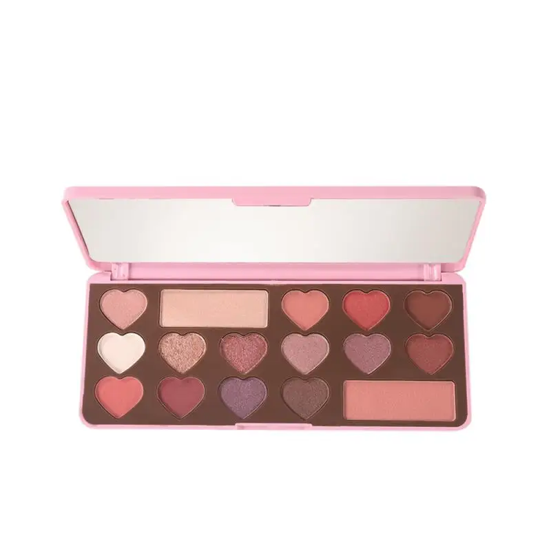 

HOJO New Design Eyeshadow Palette Long-Lasting Heart Shape Eyeshadow Palette Wholesale Colors 16 Eyeshadow Palette, N/a