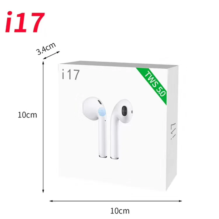 

Best seller 1:1 air pod i17 tws headset 5.0 professional design wireless headphones with charging case, N/a