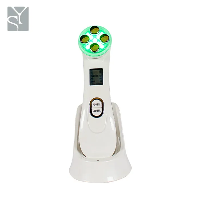 

facial machines SKIN TIGHTEN Rf Beauty Equipment EMS LED lifting, White