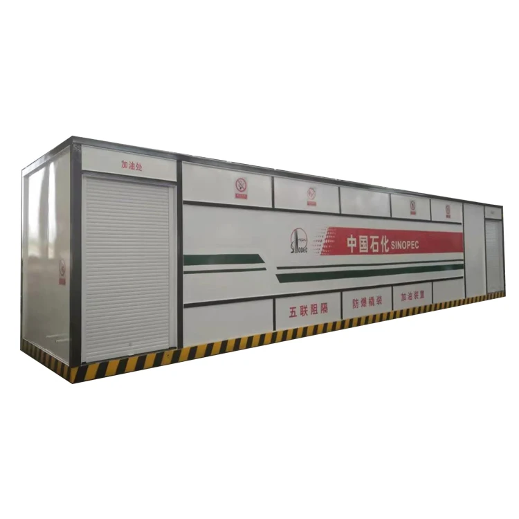 automation smart skid equipment mobile petrol station