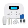 2019 White Color Mini Panel High Definition Voice Prompt GSM/SMS Wireless Auto Dial Security Alarm