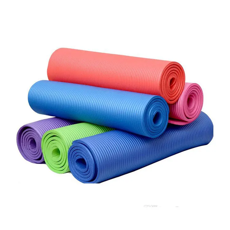 1/2 Inch Extra Thick High Density Exercise Yoga Matt With Carrying