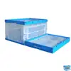 stackable plastic moving boxes transportation folding crate warehouse storage bin plastic stacking container