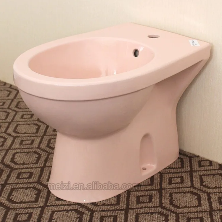 luxury ceramic floor mounted clean toilet bidet