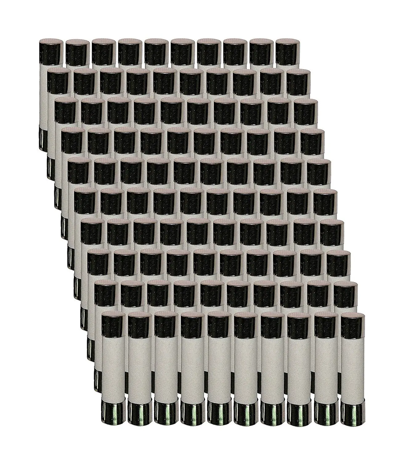 Bag of 100 uxcell 250V 15Amp Fast Blow 5 x 20mm Ceramic Fuses Fuse Links