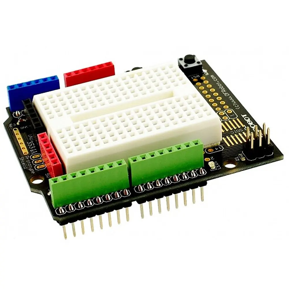 Модуль 19. Arduino Shield DFROBOT. Мотор шилд макетная плата. Шилд для ардуино мини. Макетный шилд для ардуино.