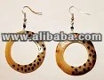 AFRICA COW HORN EARRINGS - KENYA