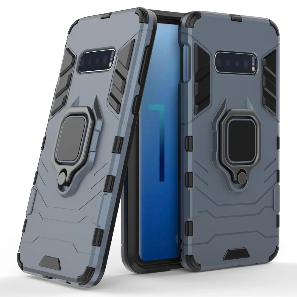 New Item Finger Ring Holder Shockproof Magnetic design back cover phone case for Samsung galaxy S10 lite /S10 /S10 plus case
