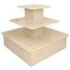 commercial wooden stand island display manufacture