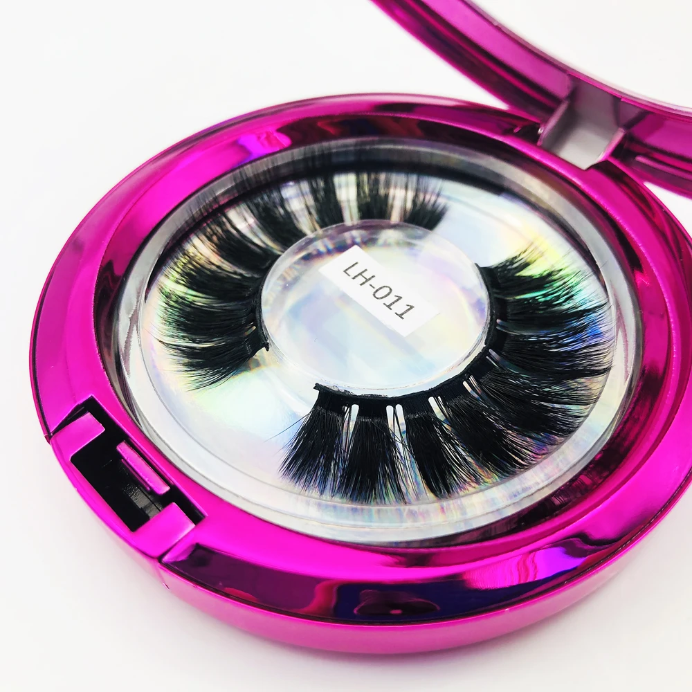 

Tianzejin Wholesale eyelashes faux mink With Private Label eyelash packaging box, Black