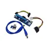 2019 Latest Pci Express PCIE riser 006C 007 008C 008S 009S x1 to x16 for Graphics Cards