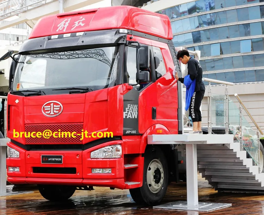 faw j6 4x2 拖车卡车头和拖车头卡车