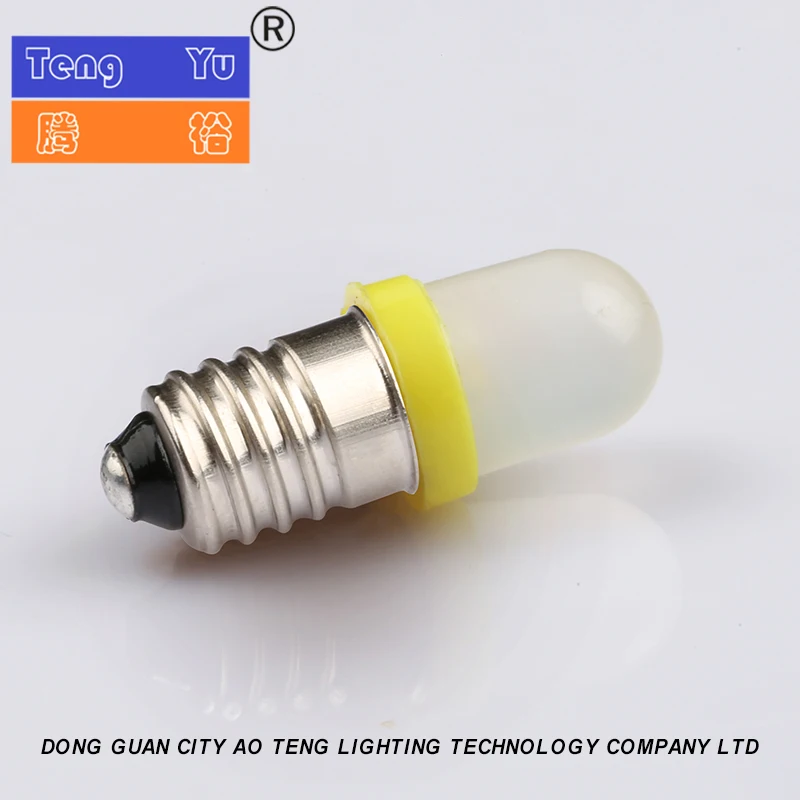 T10 Led Filament Indicator Bulb E10 Base Tungsten Filament Lamp Signal