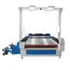 Automatic feeding laser cutting fabric with patterns Co2 laser cutting sofa fabric machine