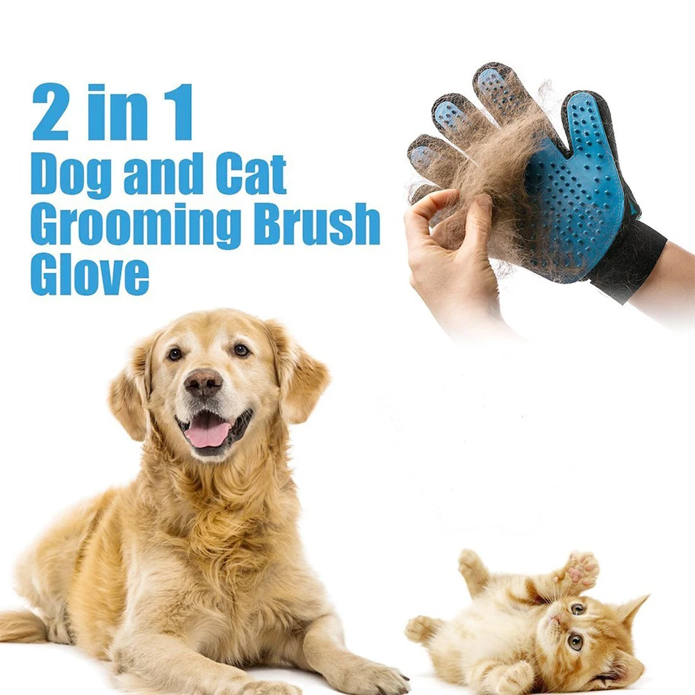 Pet Deshedding Washing Glove Pet Hair Remover Gloves Pet Grooming