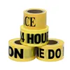 width 5cm police using blue and white underground warning tape