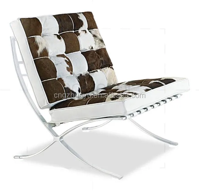 Cowhide Barcelona Chair 8od