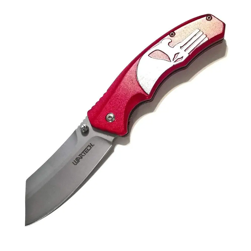 Avias Knife Supply Pocket Knife - 8 Inch Punisher Pocket Knife - 2RZ Series