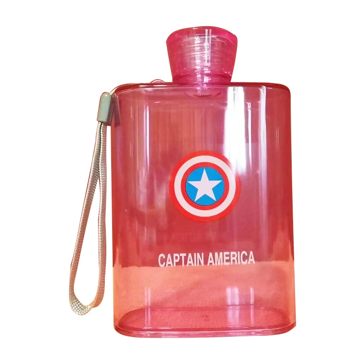 High Quality 400ml Customized Logo Plastic Hip Flask Buy Hip Flask