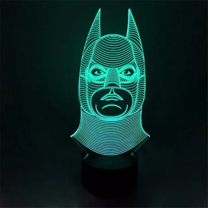the dark knight usb night light acrylic illusion