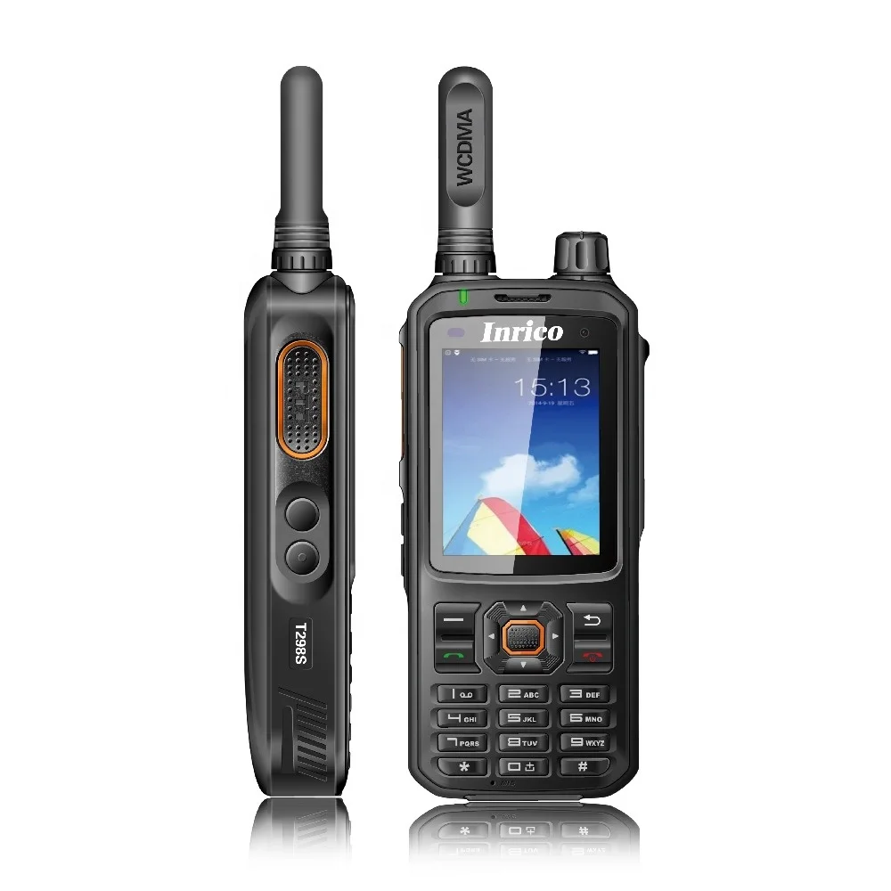 

Inric T298S 3G GPS big screen portable wifi radio receiver internet UHF radio, Black