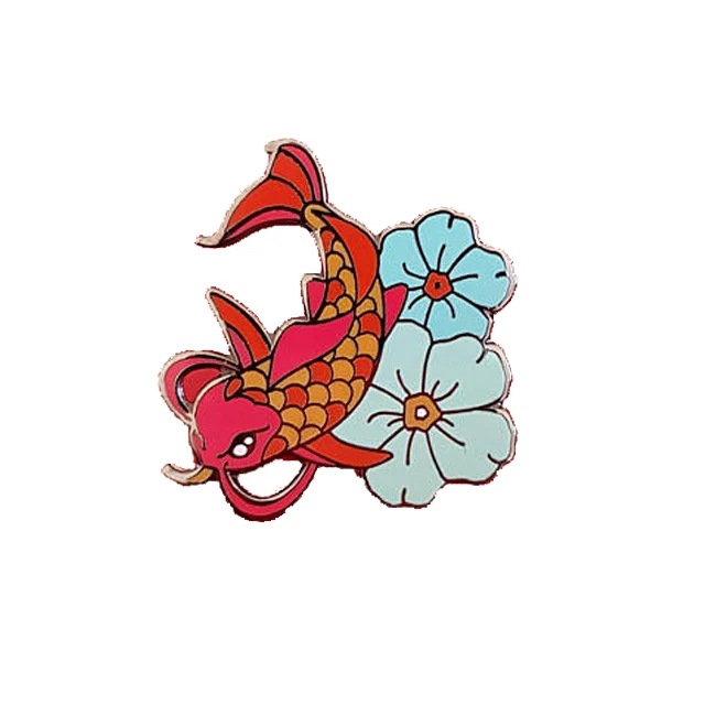 Wholesale Custom Japanese Koi Fish Tattoo Enamel Lapel Pin , Buy Tattoo Koi Picture,Custom Enamel Pin,Pin Custom Product on Alibaba.com