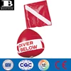 Custom inflatable diver down safe dive mark buoy round inflatable diver down safe dive marker buoy dive signal marker