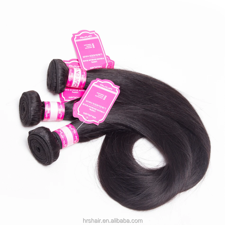 

Human hair extension Li&queen hair extension human brazilian hair double weft