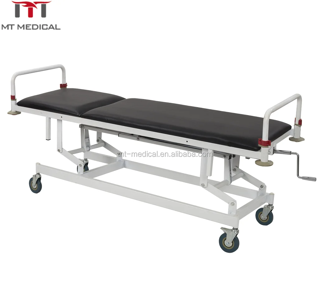 hospital equipment new design manual patient transport trolley prices