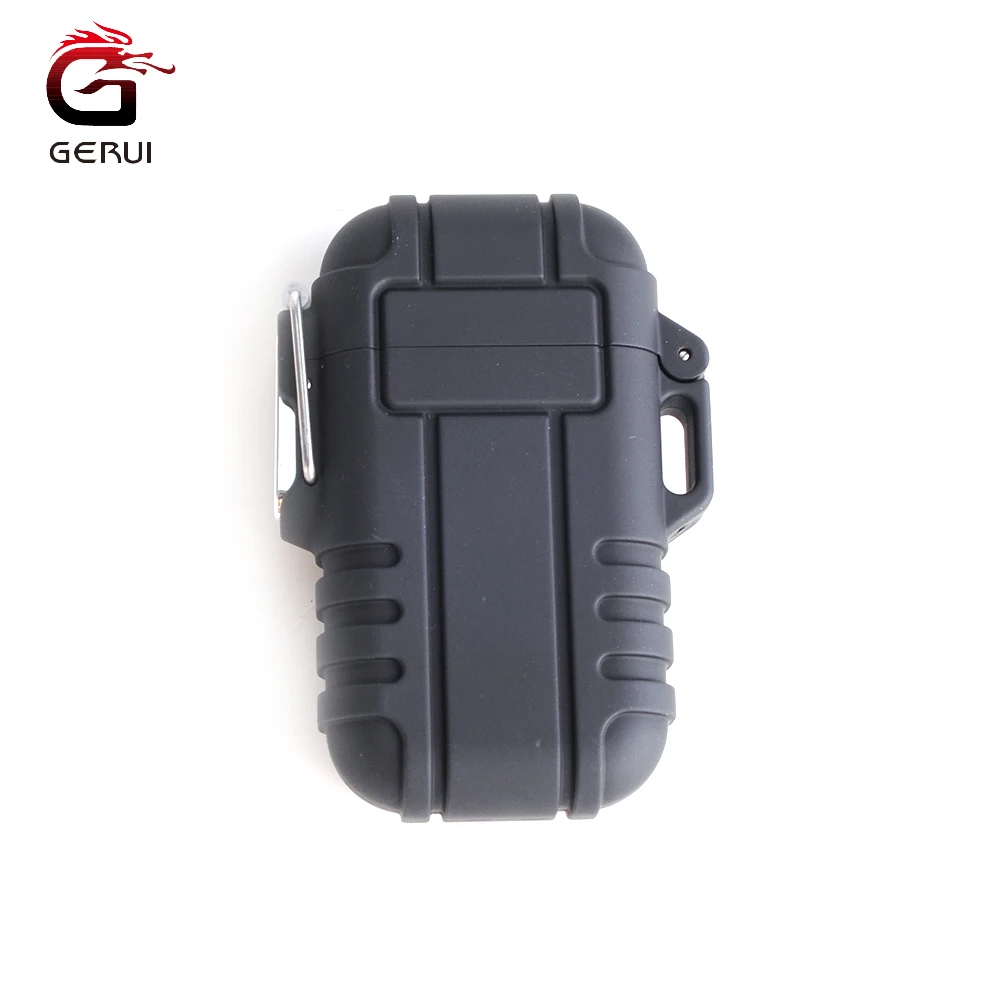 Gerui JL-922V Plastic with rubber paint surface lighter refill valve waterproof lighter gas flame fire lighters